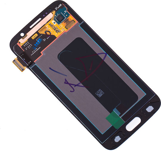 Oled Assembly Without Frame Samsung Galaxy S6 Service Pack Black Sapphire