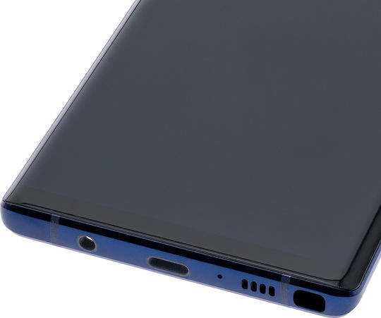 Oled ansamblu cu ramă Samsung Galaxy Note 9 aftermarket plus albastru ocean