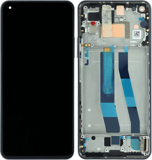 Oled Assembly Frame Compatible Xiaomi Mi 11 Lite Genuine Black