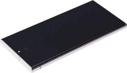 Oled Assembly Frame Samsung Galaxy S23 Ultra Us & International Aftermarket Plus 120hz Cream