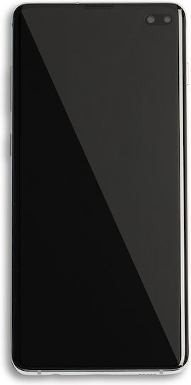 Oled Assembly Frame Samsung Galaxy S10 Plus Service Pack Prism White