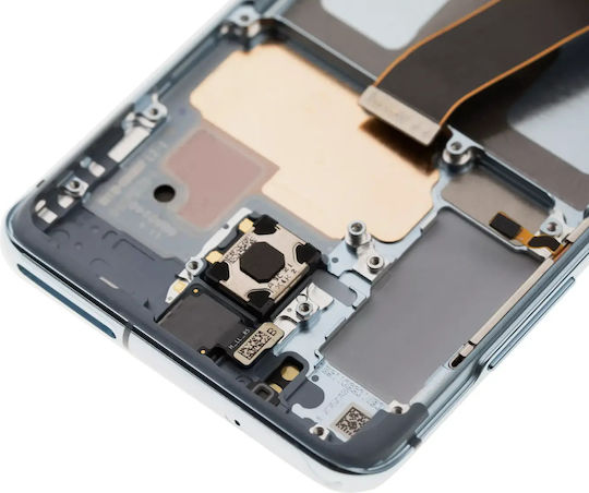 Oled Ersatzbildschirm mit Rahmen Samsung Galaxy S20 5G Nicht-Verizon 5G Uw Rahmen Service Pack Wolkenblau