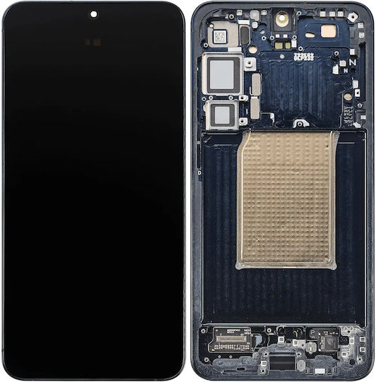 Oled Assembly Frame Samsung Galaxy S25 Plus 5g Us & International Version Aftermarket Plus Blue Black