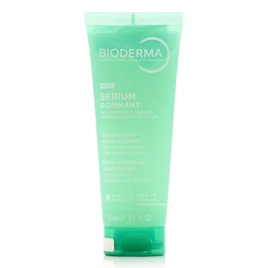 Bioderma Sebium Gel Pentru Peeling Față 75ml