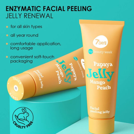 7DAYS MB Jelly Cremă pentru Peeling Față 80ml