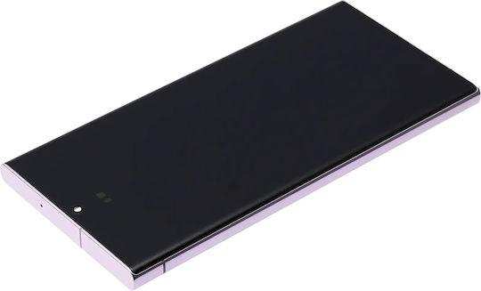 OLED Асембли Рамка Samsung Galaxy S23 Ultra US & International Aftermarket Plus 120Hz Лавандов