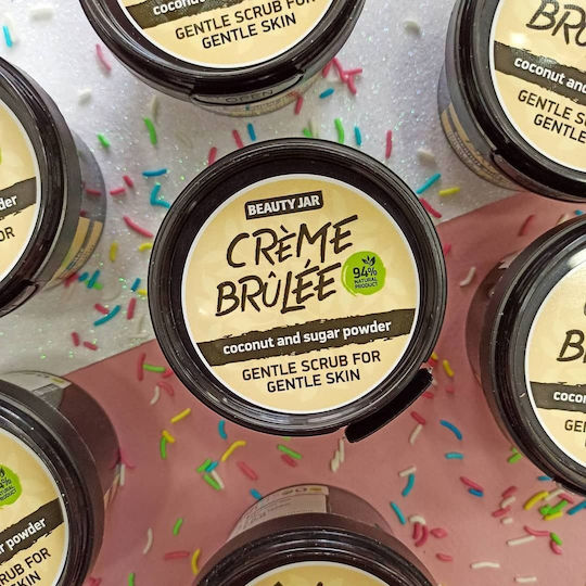 Beauty Jar Creme Brulee Cream for Face Scrub 120gr