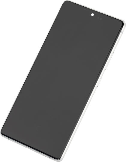 Oled Assembly Frame Samsung Galaxy S10 Lite Service Pack Prism White
