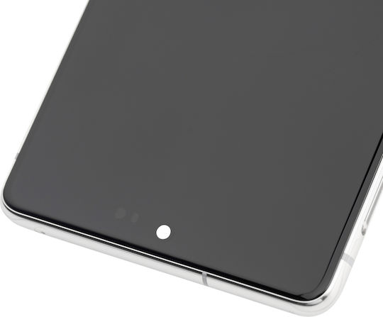 Oled Assembly Frame Samsung Galaxy S10 Lite Service Pack Prism White