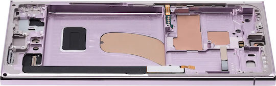 OLED Асембли Рамка Samsung Galaxy S23 Ultra US & International Aftermarket Plus 120Hz Лавандов