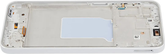 Oled Assembly Frame Compatible Samsung Galaxy A26 5g A266 2025 Service Pack White