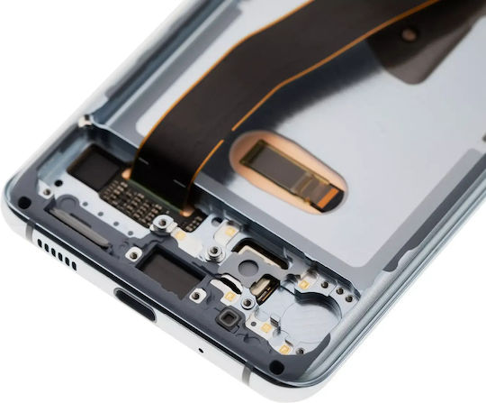 Oled Ersatzbildschirm mit Rahmen Samsung Galaxy S20 5G Nicht-Verizon 5G Uw Rahmen Service Pack Wolkenblau