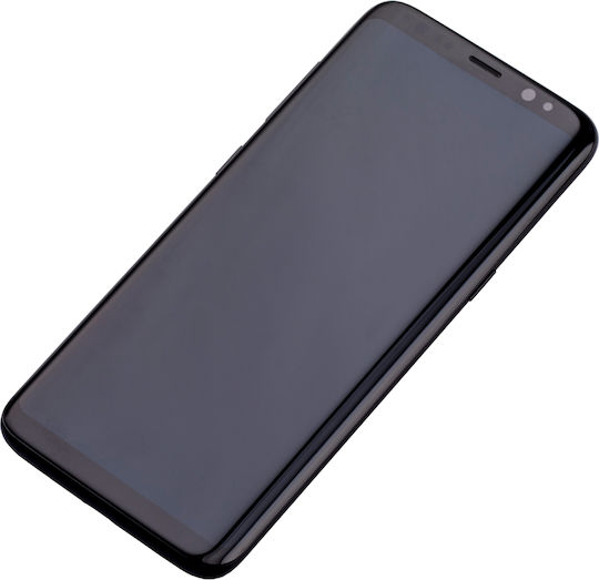 OLED Montage Rahmen Samsung Galaxy S8 Makel Grad B Mitternachts-Schwarz