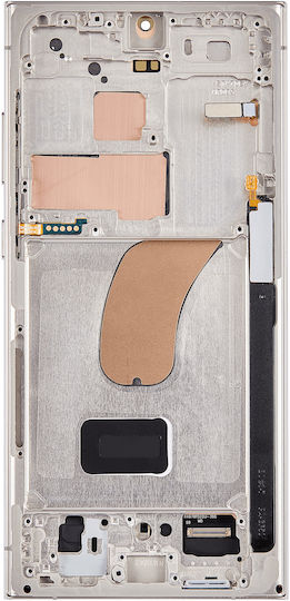 Oled Assembly Frame Samsung Galaxy S23 Ultra 5g Us & International Service Pack Cream