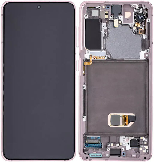 Oled Asamblare cu ramă Samsung Galaxy S21 5g Service Pack Violet Fantomă