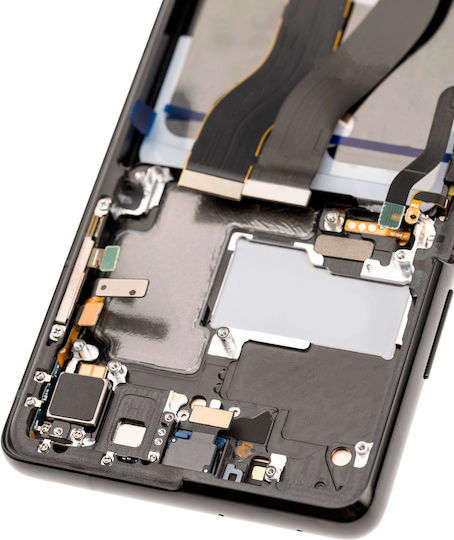 Oled Assembly Frame Samsung Galaxy S21 Ultra 5g Service Pack Phantom Black