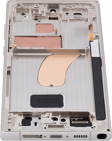 Oled Assembly Frame Samsung Galaxy S23 Ultra 5g Us & International Service Pack Cream