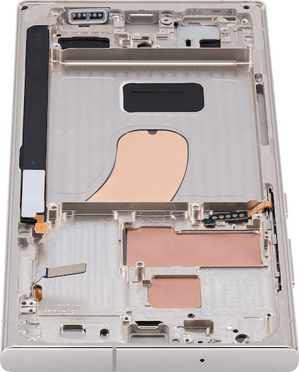 Oled Assembly Frame Samsung Galaxy S23 Ultra 5g Us & International Service Pack Cream