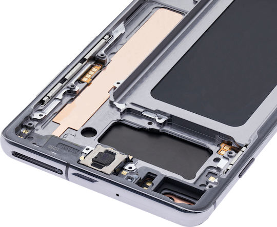 Oled Montage Rahmen Samsung Galaxy S10 Plus Service Pack Prism Keramik Schwarz