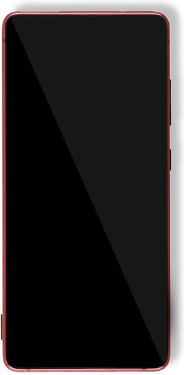Oled Assembly Frame Samsung Galaxy S20 Fe 4g 5g Service Pack Cloud Red