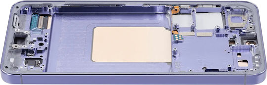 Oled Asamblare Cu Ramă Samsung Galaxy S24 5g Versiune US și Internațională Service Pack Violet Cobalt