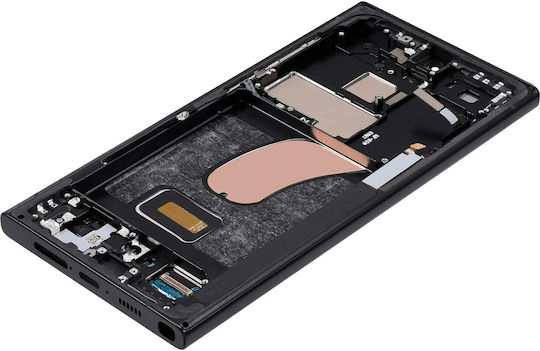 Oled Assembly Frame Samsung Galaxy S23 Ultra Us & International Aftermarket Pro 120hz Graphite