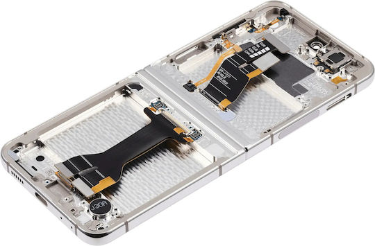 Inner Oled Assembly Frame Samsung Galaxy Z Flip 5 5g Us & International Aftermarket Cream