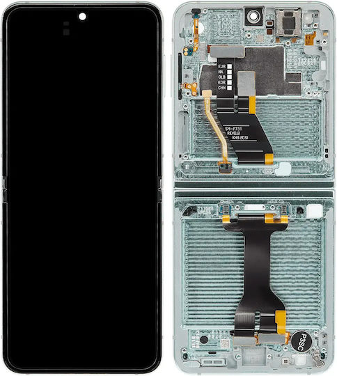 Inner Oled Assembly Frame Samsung Galaxy Z Flip 5 5g Us & International Service Pack Mint
