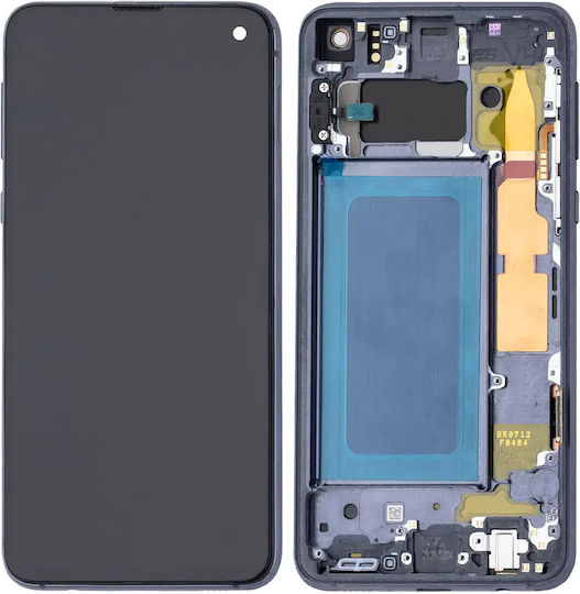 Oled Assembly Frame Samsung Galaxy S10e Service Pack Prism Black