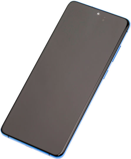 Oled Assembly Frame Samsung Galaxy S20 Plus 5g Service Pack Aura Blue