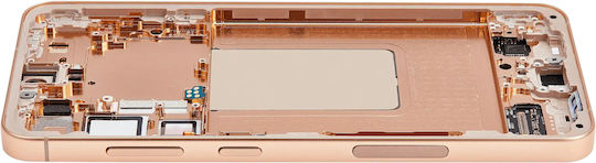 OLED Асембли Рамка Samsung Galaxy S24 Plus 5g US & International Version Aftermarket Plus Пясъчно Оранжев