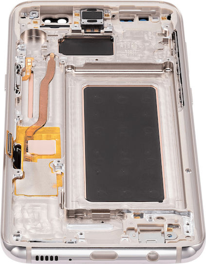 Oled Montage Rahmen Samsung Galaxy S8 Aftermarket Plus Arktisch Silber