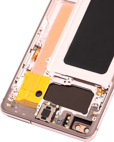 OLED Асембли Рамка Samsung Galaxy S10 Plus Service Pack Flamingo Pink