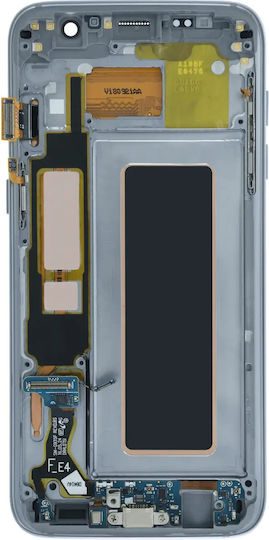 Lcd Assembly Frame Samsung Galaxy S7 Edge Service Pack Black