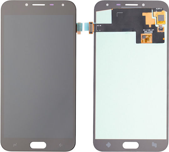 Asamblare OLED fără ramă Samsung Galaxy J4 J400 2018 Aftermarket Plus Negru