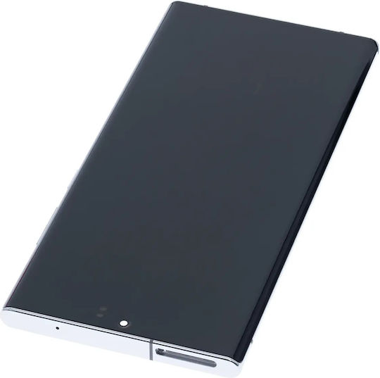 Oled Assembly Rahmen Samsung Galaxy Note 20 Ultra 5G Nachbau Plus 120hz Mystic Weiß
