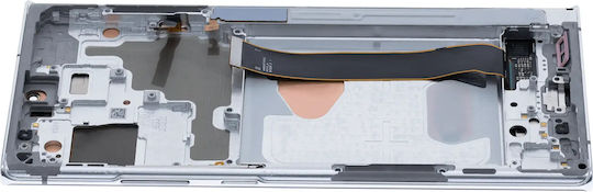Oled Assembly Rahmen Samsung Galaxy Note 20 Ultra 5G Nachbau Plus 120hz Mystic Weiß