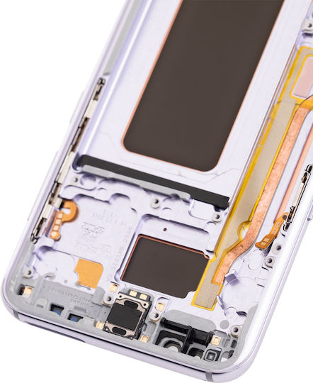 Oled Assembly Frame Samsung Galaxy S8 Plus Aftermarket Plus Orchid Gray
