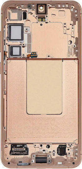 OLED Ersatzbildschirmrahmen Samsung Galaxy S24 Plus 5G US & Internationale Version Service Pack Sandstein-Orange