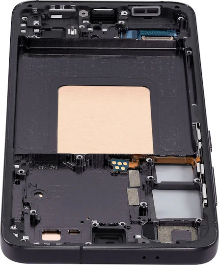 OLED Ersatzbildschirmrahmen Samsung Galaxy S24 5G US & Internationale Version Aftermarket Plus Onyx Schwarz