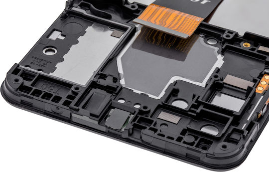 LCD Асембли Рамка Samsung Galaxy A32 5g A326f B M 2021 International Dual Sim Model Service Pack Черен