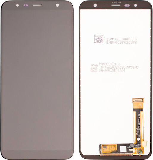 Lcd Assembly Fără Ramă Samsung Galaxy J6 Plus J610 2018 J4 Plus J415 2018 Aftermarket Plus Negru