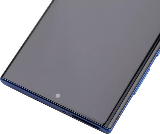 OLED Асембли Рамка Samsung Galaxy Note 10 Plus 5G Service Pack Aura Blue