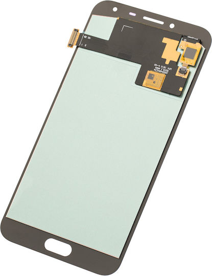 OLED Ersatzbildschirm Ohne Rahmen Samsung Galaxy J4 J400 2018 Aftermarket Plus Blau Grau