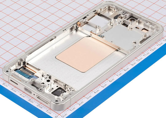 Oled Assembly Frame Samsung Galaxy S24 5g Us & International Version Service Pack Amber Yellow