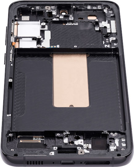 Oled Assembly Frame Samsung Galaxy S23 Plus Us & International Aftermarket Plus Phantom Black