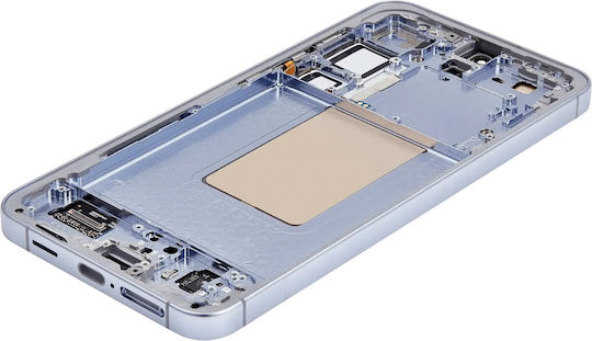 OLED Ersatzbildschirmrahmen Samsung Galaxy S24 Plus 5G US & Internationale Version Service Pack Saphirblau
