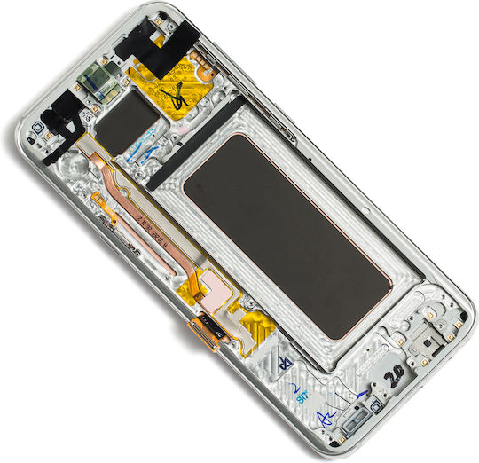 Oled Assembly Frame Samsung Galaxy S8 Plus Service Pack Arctic Silver