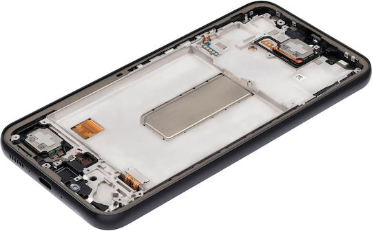 Oled Assembly Frame Samsung Galaxy A34 5g A346 2023 Service Pack Graphite
