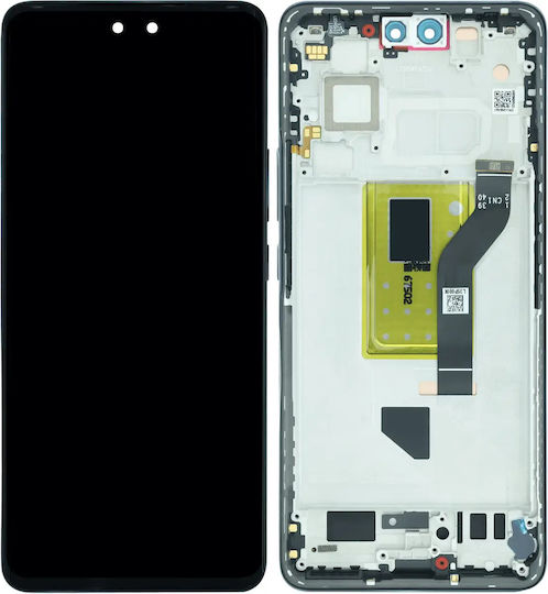 Oled Assembly Frame Xiaomi 13 Lite Service Pack Black